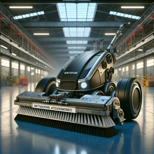 Beetle is Gausium's next-generation autonomous sweeper designed for industrial cleaning.