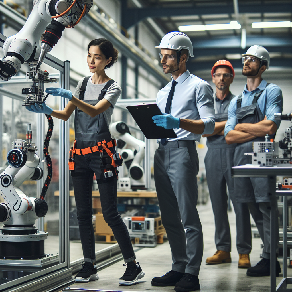Company Robotics Provision - exerts at deployment of industrial robots