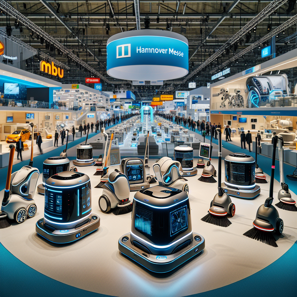 Hannover Messe 2025 / Роботи за почистване